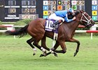 Blind Date gets up late to take the Virginia Oaks.