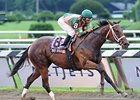Adirondack winner Mani Bhavan looks to keep her winning streak alive in the Spinaway.<br><a target="blank" href="http://www.bloodhorse.com/horse-racing/photo-store?ref=http%3A%2F%2Fpictopia.com%2Fperl%2Fgal%3Fprovider_id%3D368%26ptp_photo_id%3D5513386%26ref%3Dstory">Order This Photo</a>
