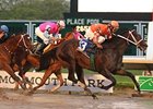 Pass You Bye Bye won the Decathlon Stakes on opening day at Monmouth Park.