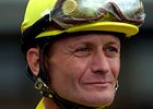 Calvin Borel is one of the 5 finalists for the Santa Anita George Woolf Memorial Jockey Award.