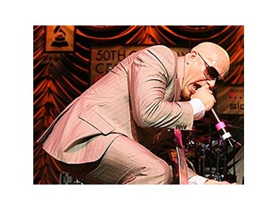 Pitbull will headline the "InfieldFest."