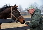 Michale Blown at Old Friends Kentucky.