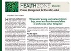 Health Zone: Pasture Management and Parasites Health Zone: Pasture Management and Parasites
