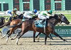 Call Me George rallied to capture this year's New Orleans Handicap at Fair Grounds