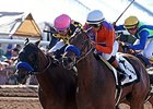 Maybellene wins the Sunland Park Oaks.