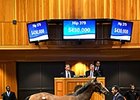 Hip 379 was the sale topper for session II of the Fasig-Tipton New York Bred Saratoga Sale.