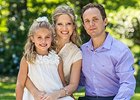 Ramon Rionda with wife Jennifer and daughter Sophia.