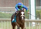 So Many Ways rolls to victory in the Eight Belles.<br><a target="blank" href="http://photos.bloodhorse.com/AtTheRaces-1/at-the-races-2013/27257665_QgCqdh#!i=2491328986&k=jcTPqwd">Order This Photo</a>