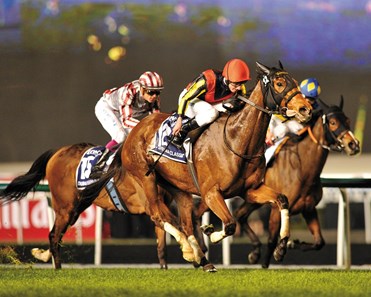 Checked twice in the final 250 meters, Japan's star mare Gentildonna showed just what she's made of in wearing down Cirrus des Aigles and winning the $5 million Dubai Sheema Classic Presented by Longines (UAE-I) in a course-record time at Meydan Racecourse.