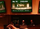 Hip 92, a colt by Into Mischief, out of the Danzig mare Smolensk, brought a final bid of $320,000.