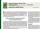 Health Zone: Young Horse Health Threats Health Zone: Young Horse Health Threats