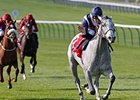 Sky Lantern runs away from the others to take the Sun Chariot Stakes.<br><a target="blank" href="http://photos.bloodhorse.com/AtTheRaces-1/at-the-races-2013/27257665_QgCqdh#!i=2795848032&k=2SpBFdB">Order This Photo</a>