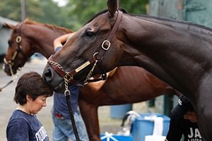 First Dude gets some love as he prepares for the Haskell Invitational.