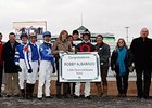 Jockey Robby Albarado celebrated his 1,000th victory at Churchill Downs Nov. 13.