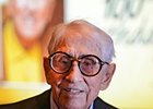 John Nerud at his 100th birthday party.