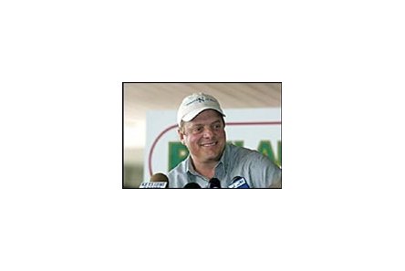 Trainer John Servis, said Smarty Jones is on track for Breeders' Cup Classic.