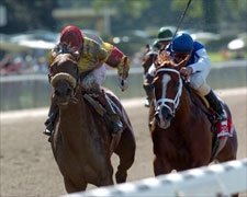 Acey Deucey Wins Belmont's Prioress Acey Deucey Wins Belmont's Prioress
