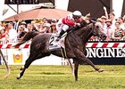 Ironicus shoots for his second straight graded stakes score in the Poker Stakes.