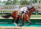 Positively broke his maiden by 1 3/4 lengths at Churchill Downs on June 8.