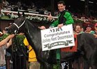 Kent Desormeaux won his 5,000 race at Saratoga on July 27.
