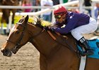Pretty Unusual and Rafael Bejarano take the Melair, one of 5 wins on Gold Rush day at Hollywood Park for Bejarano.