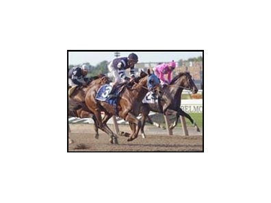 Lido Palace, winning the Woodward Stakes.