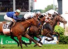 General Quarters outfinished Court Vision to win the Woodford Reserve Turf Classic. <br><a target="blank" href="http://www.bloodhorse.com/horse-racing/photo-store?ref=http%3A%2F%2Fpictopia.com%2Fperl%2Fgal%3Fprovider_id%3D368%26ptp_photo_id%3D8937818%26ref%3Dstory">Order This Photo</a>