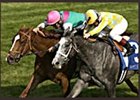 Tates Creek hit the finish line a head in front of Snow Dance.