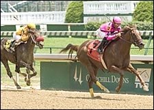 Slew's Final Offspring Second In Debut Slew's Final Offspring Second In Debut
