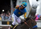 American Pharoah<br><a target="blank" href="http://photos.bloodhorse.com/TripleCrown/2015-Triple-Crown/Preakness-Stakes-140/i-kWhjJm3">Order This Photo</a>
