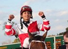 Saez, Chiappe Unharmed in Delaware Park Spill Saez, Chiappe Unharmed in Delaware Park Spill