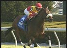 Flying Dash, shown winning the Transylvania Stakes at Keeneland, has been disqualified from his victory in the Hawthorne Derby.