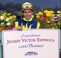 Espinoza Teams With Baffert for His 2,000th Win Espinoza Teams With Baffert for His 2,000th Win