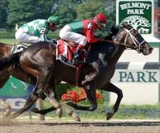 Silver Train Takes Outer Track to Tom Fool Win Silver Train Takes Outer Track to Tom Fool Win