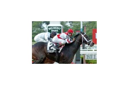 Sunriver catches Lewis Michael at the wire to win Saturday's Peter Pan.