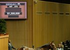 Hip #570; filly, Medaglia d'Oro - Beaties for Real by Unreal Zeal brought $1.3 million on day 3 of the Keeneland September yearling sale.