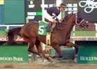 Balance bounded to a 1 3/4-length win in the Sharp Cat Stakes at Hollywood Park.