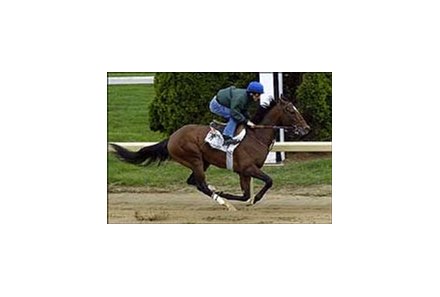Brother Derek gets in final work before Saturday's Derby.