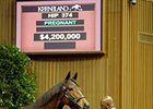 Changing Skies brought $4.2 million during the Keeneland November breeding stock sale.