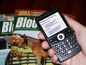 Blood-Horse Launches Mobile News Site Blood-Horse Launches Mobile News Site