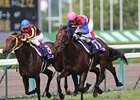 Nakayama Festa nabbed favorite Buena Vista in the stretch to win the Takarazuka Kinen at Hanshin Racecourse.