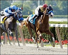 Friendly Michelle to Press for Raven Run Win Friendly Michelle to Press for Raven Run Win