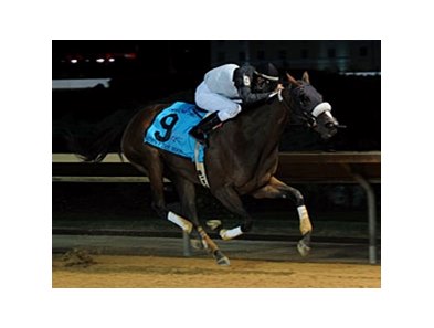 Julian Pimentel recently won the Charles Town Oaks with Strike the Moon (pictured here)