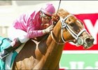 Sweet Win at the finish of the San Clemente Handicap, Saturday at Del Mar.