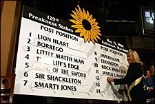 Smarty to Start From Lucky Seven Post; Lion Heart on Rail Smarty to Start From Lucky Seven Post; Lion Heart on Rail