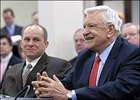 Thoroughbred owner Jess Jackson, right, who has reportedly reached an out-of-court settlement with Bruce Headley.