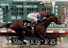The great Cigar won the Mass Cap in 1995 (shown) and 1996.