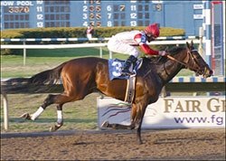 Badge of Silver Sizzles in Fair Grounds Return Badge of Silver Sizzles in Fair Grounds Return
