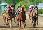Stonestreet Stables' homebred Keen Pauline upset the $250,000 Black-Eyed Susan Stakes (gr. II), showing the way and then drawing off in the stretch to earn her biggest career victory at Pimlico Race Course.