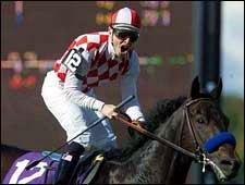 Valdivia Breaks Leg in Del Mar Spill; 'No Contest' Declared Valdivia Breaks Leg in Del Mar Spill; 'No Contest' Declared